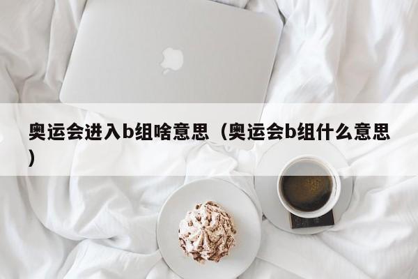 奥运会进入b组啥意思（奥运会b组什么意思）