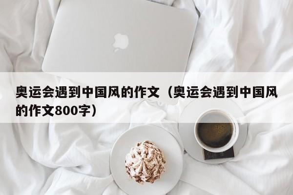 奥运会遇到中国风的作文（奥运会遇到中国风的作文800字）